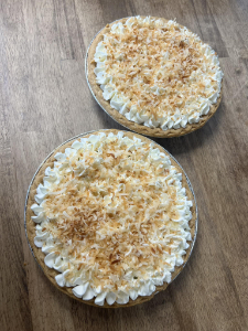 coconut cream pie