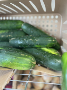 cucumbers